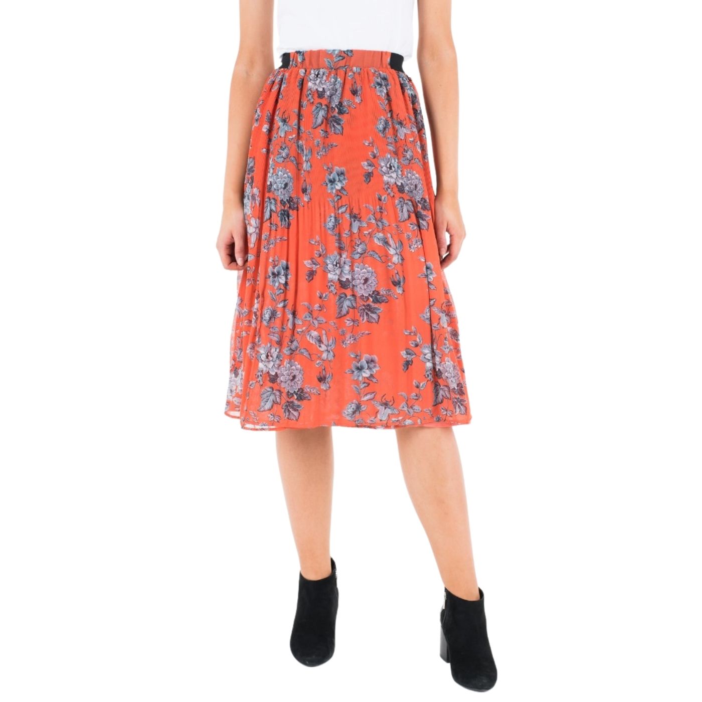 Pepe Jeans Red Skirt