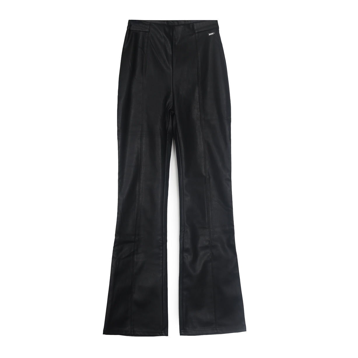 Guess Black Eco Leather Trousers
