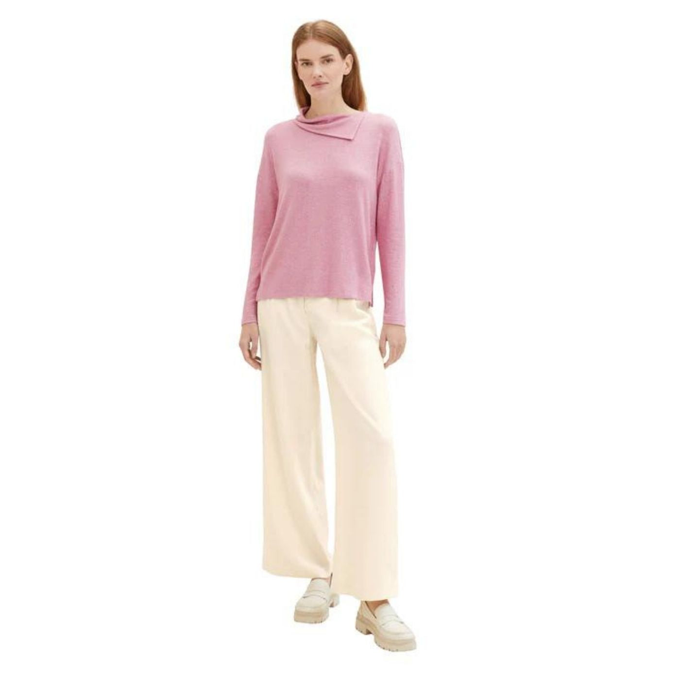 Tom Tailor Pink Pulover