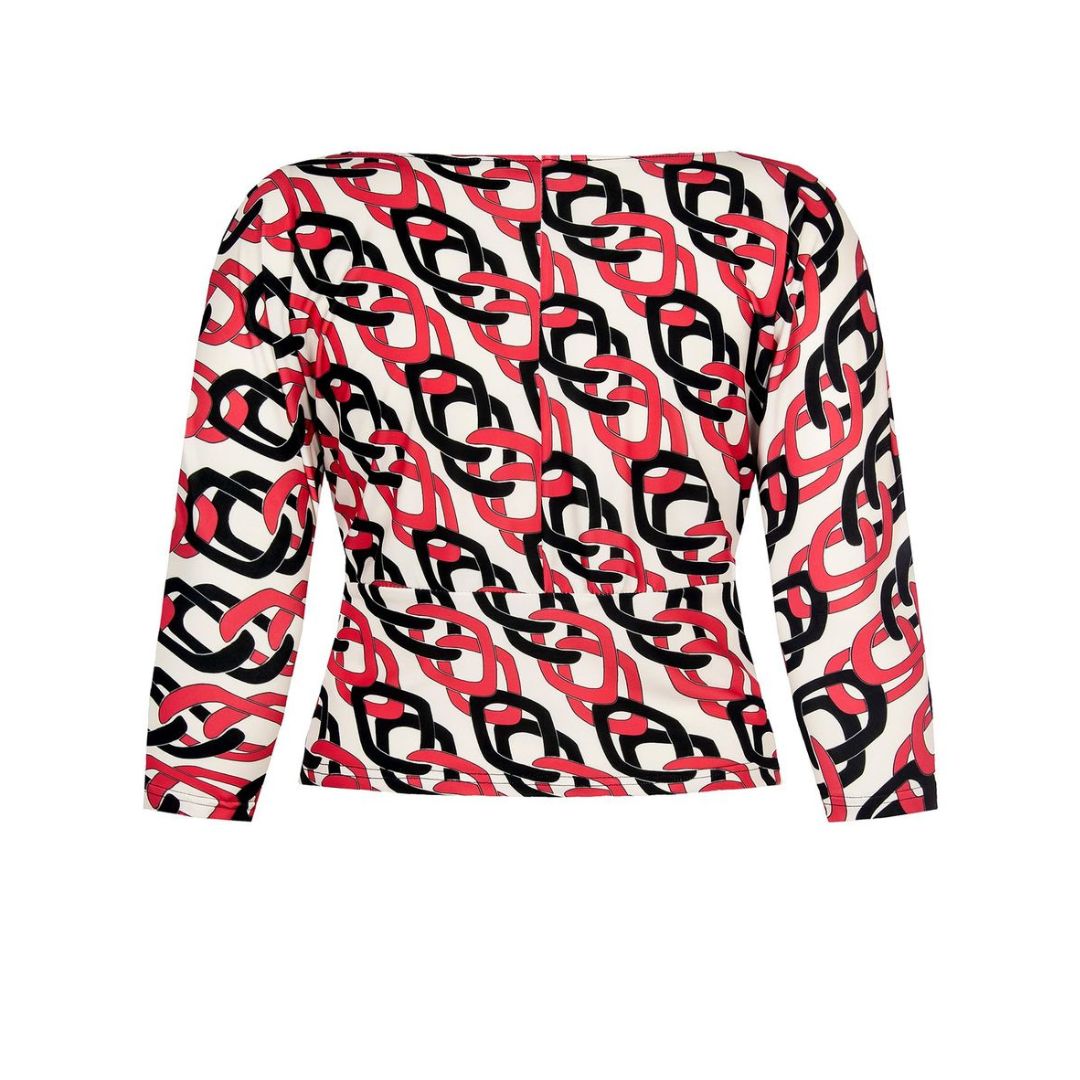 Rinascimento Print Blouse