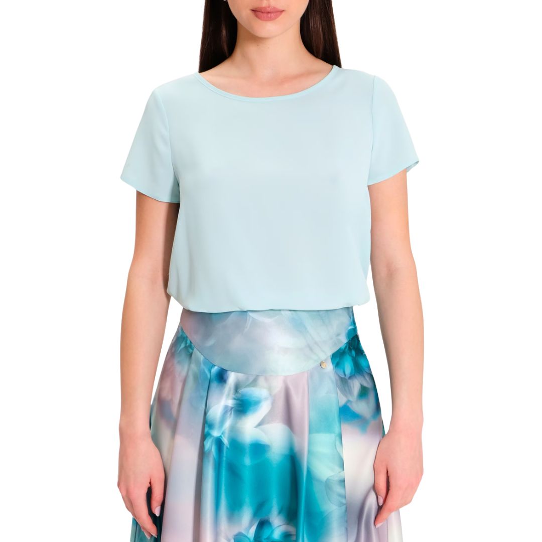 Rinascimento Blue Blouse