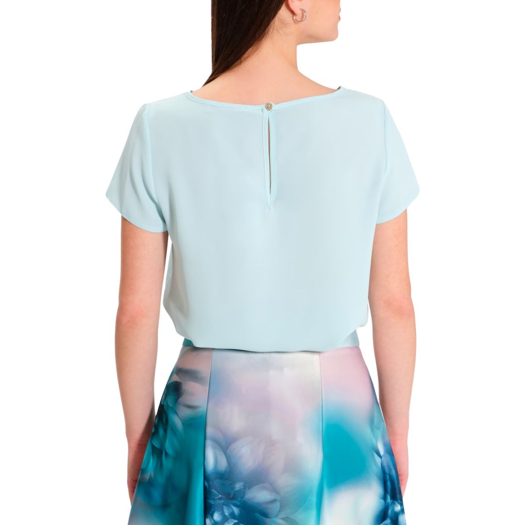 Rinascimento Blue Blouse