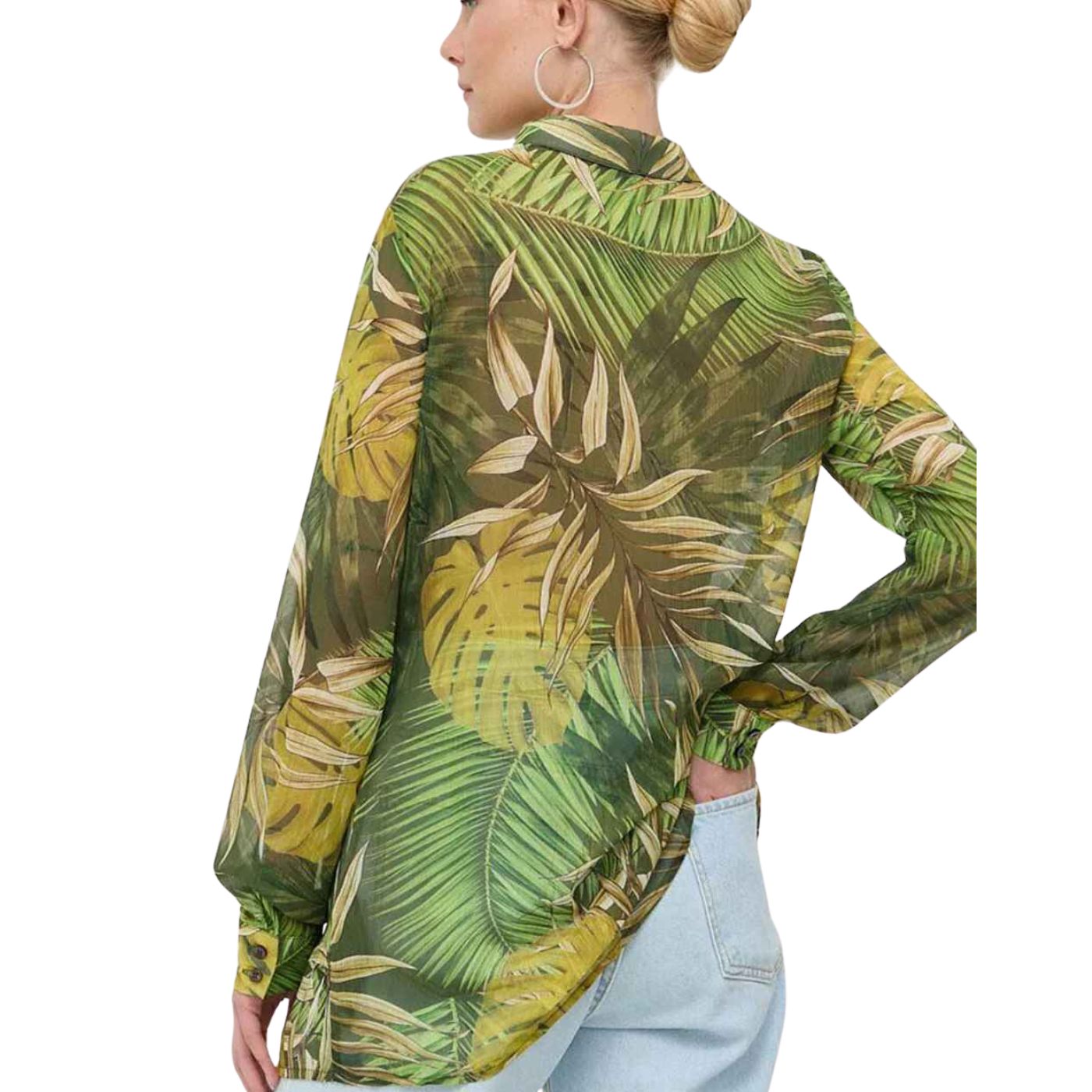 Guess Leaf Print Blouse