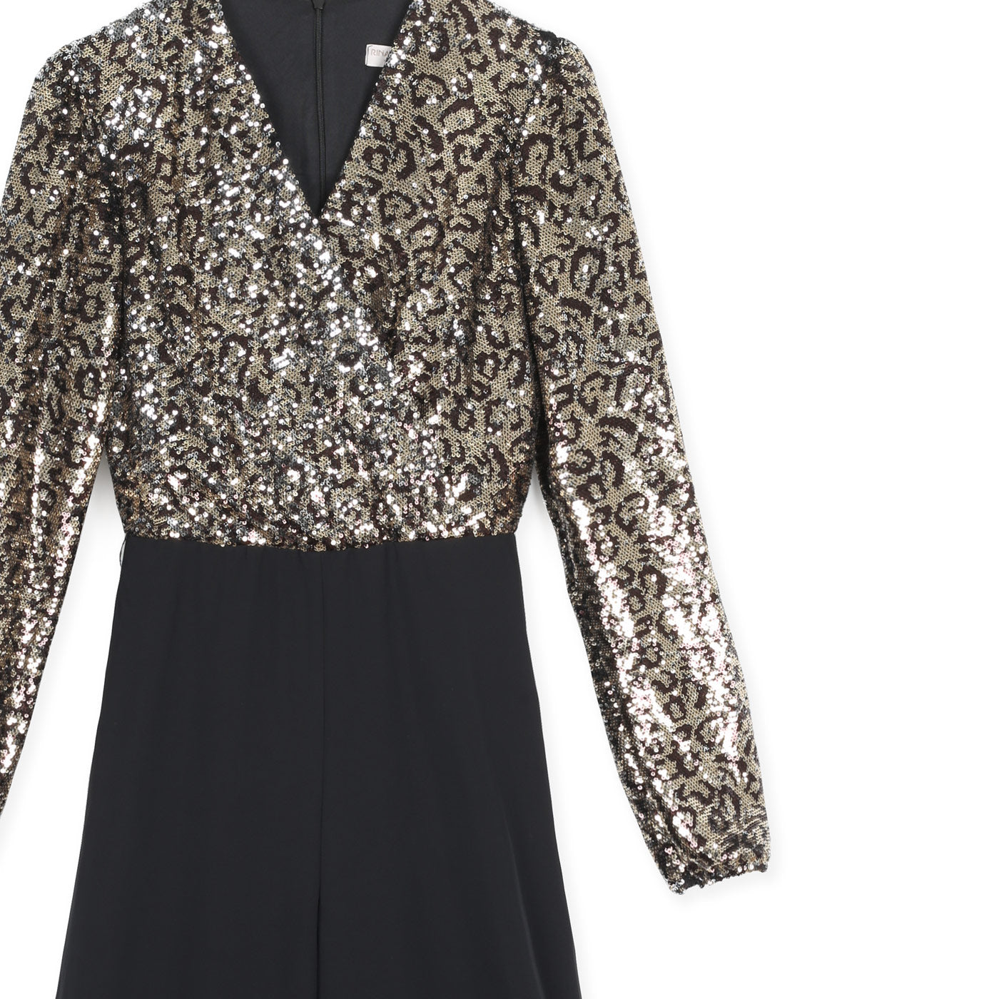 Rinascimento Black Overall