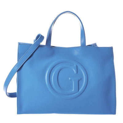 Guess G-Tote Blue Handbag