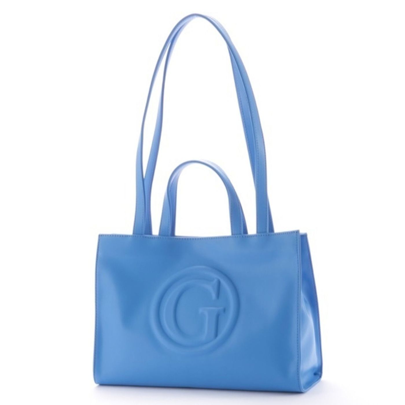 Guess G-Tote Blue Handbag