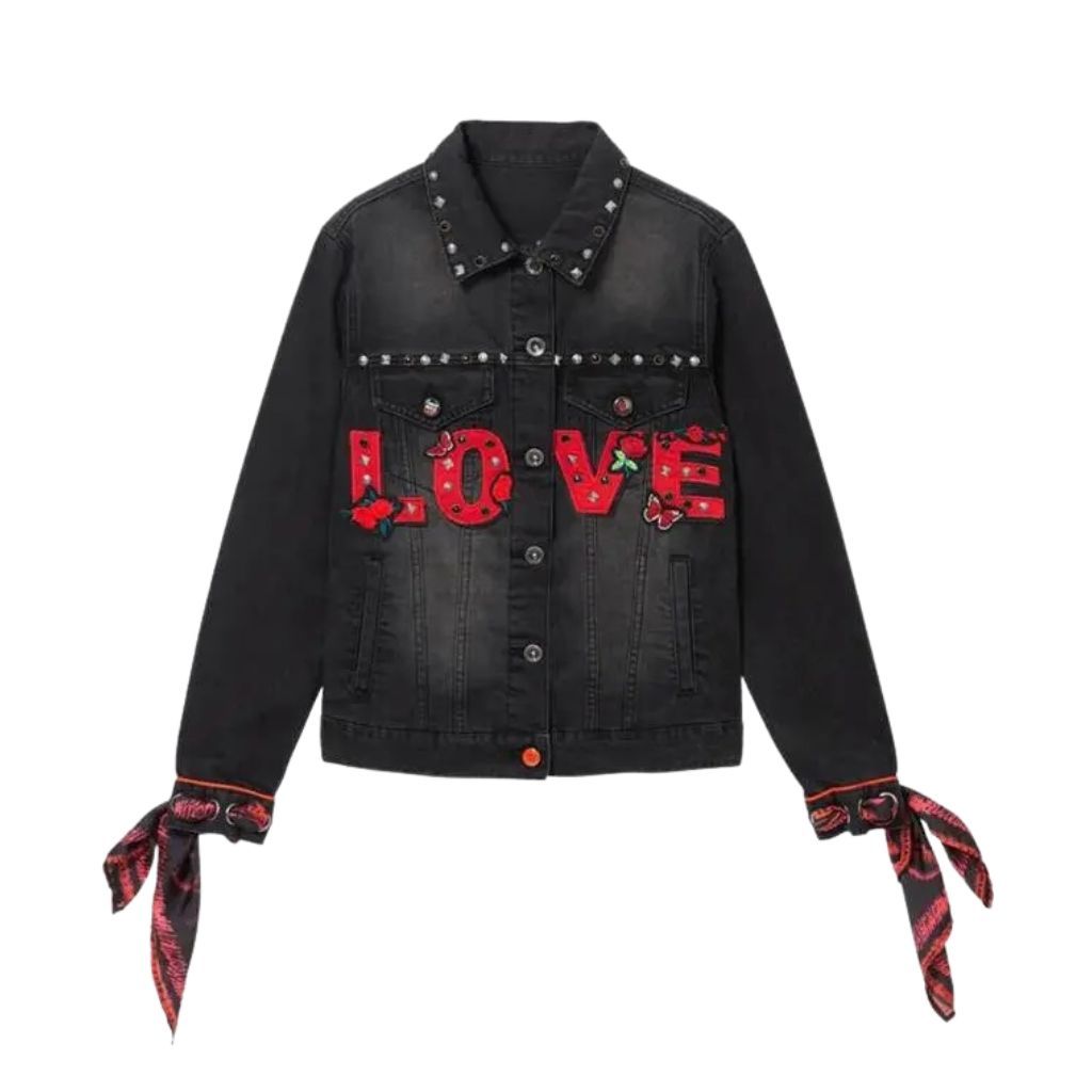 Desigual Love Heart Jacket