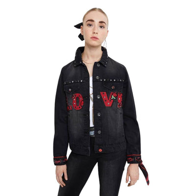 Desigual Love Heart Jacket