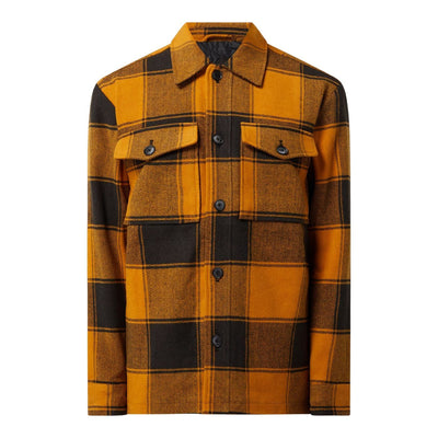 Tom Tailor Coat | Yellow Checked