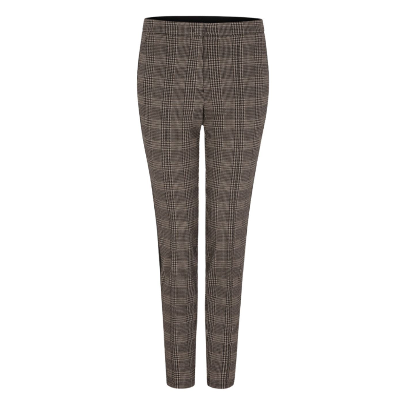 s.Oliver B.LAB Trousers | Brown Checkered