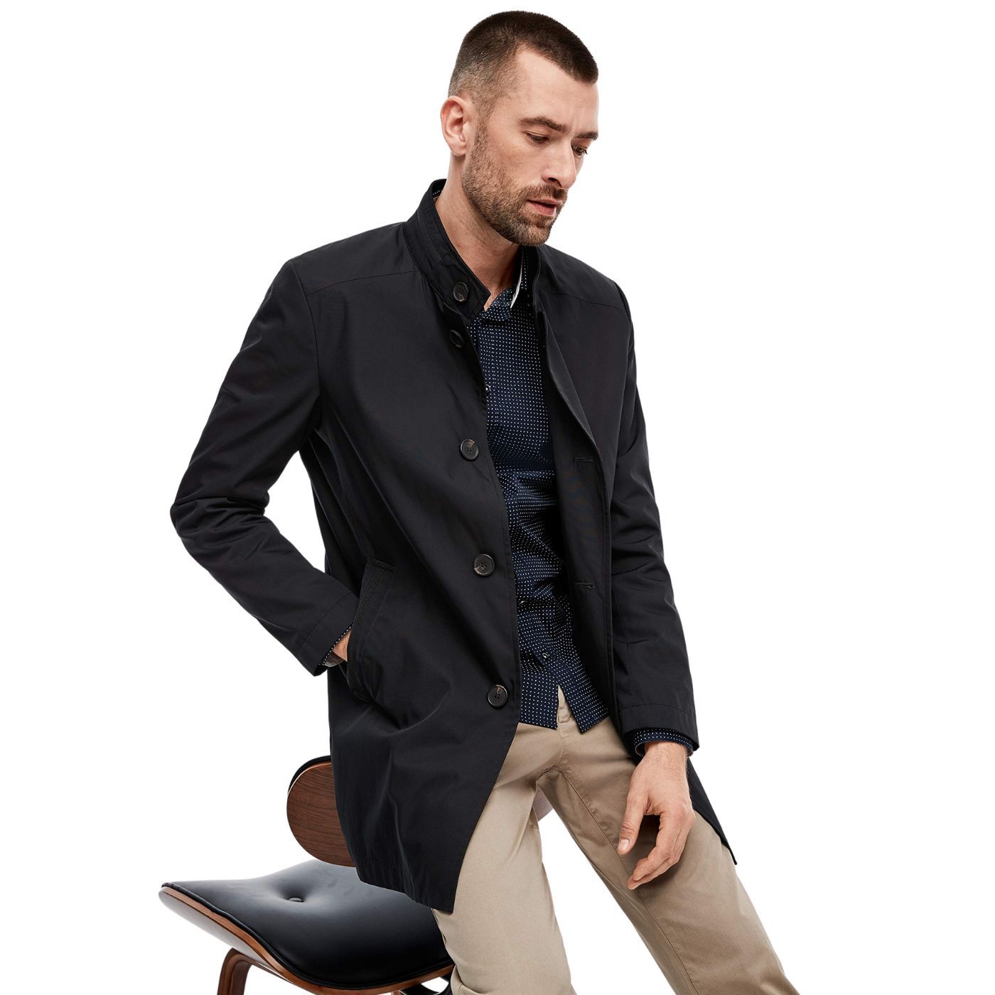 s.Oliver B.LAB Coat | Black