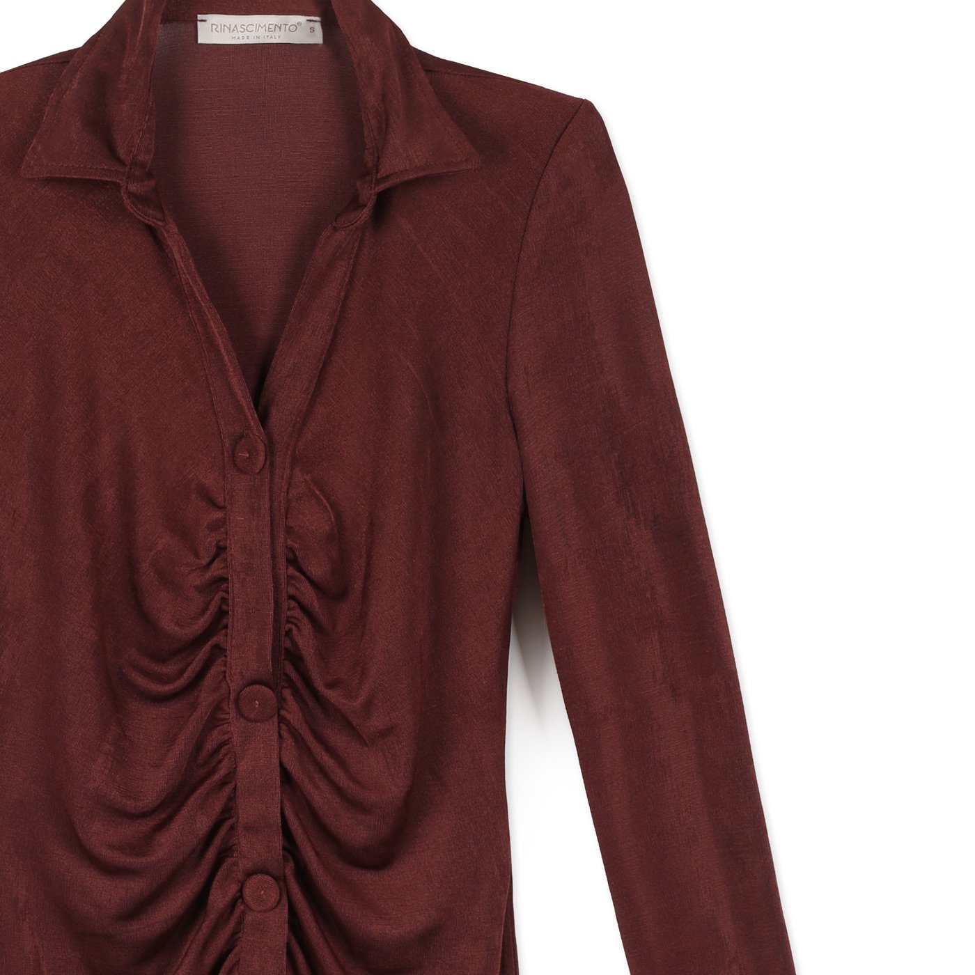 Rinascimento Long sleeve Dress | Brown