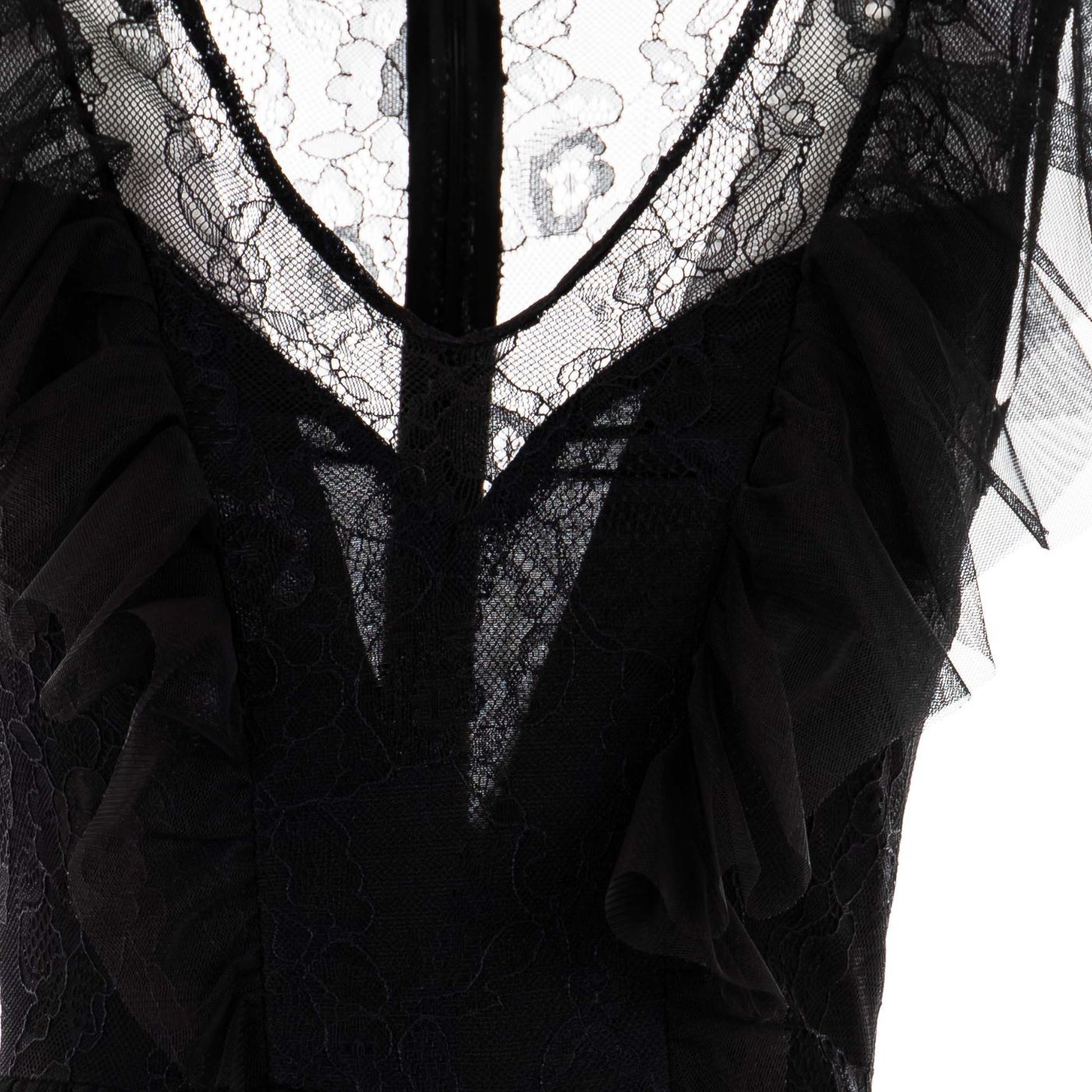 Rinascimento Sleeveless Dress | Black