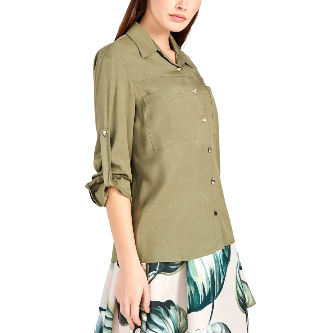 Rinascimento Blouse | Khaki