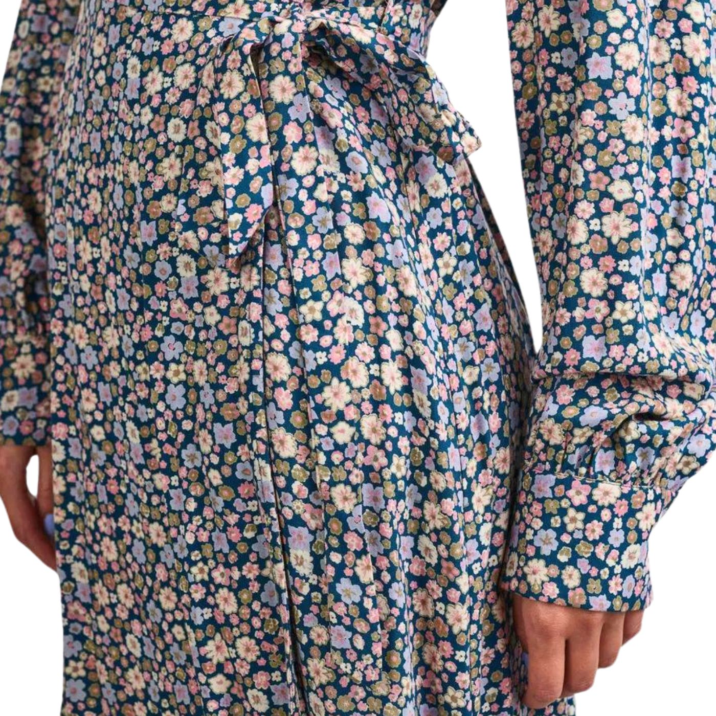 Vila Pcnya Ls Wrap Dress