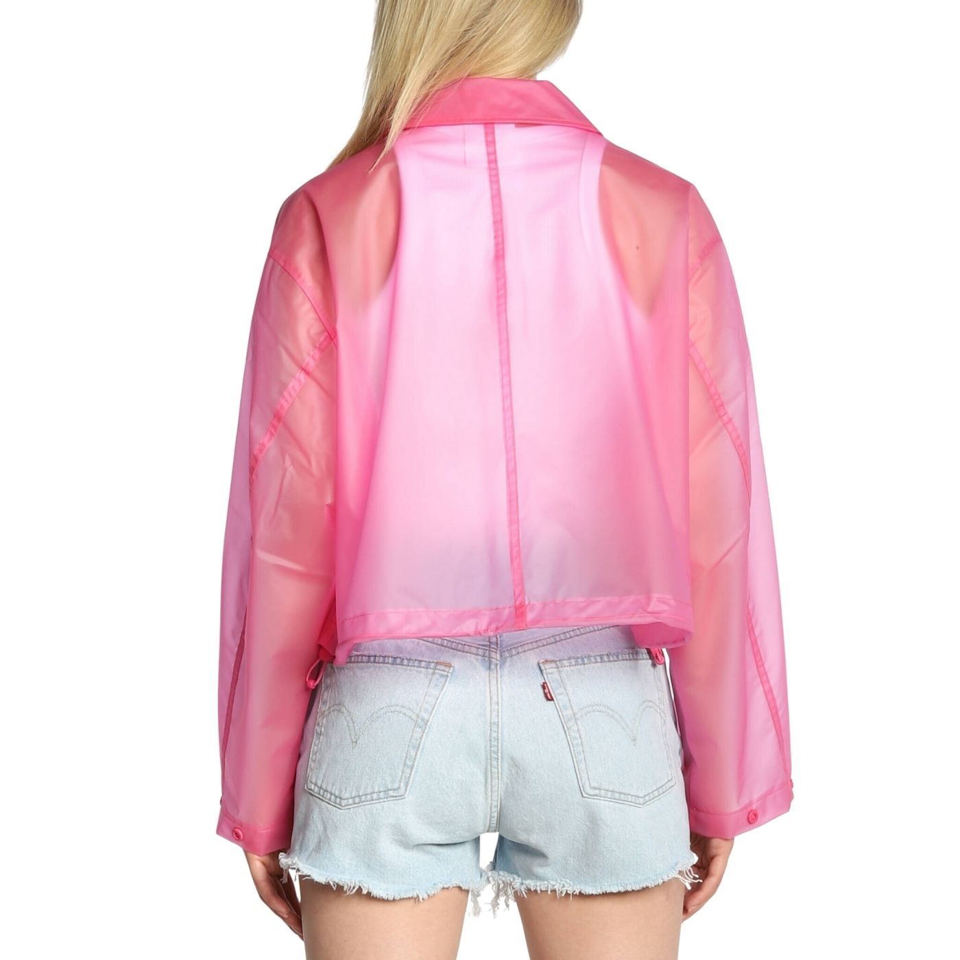 Calvin Klein Oversize Rain Coat | Pink