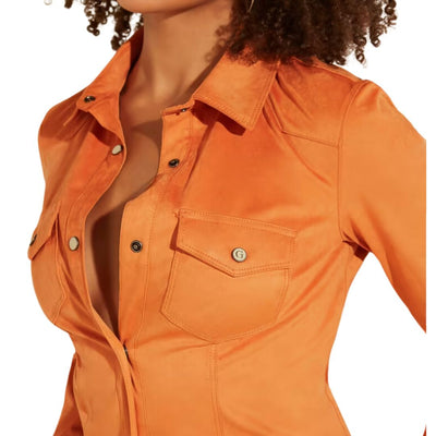 Guess Daisy Shirt Orange