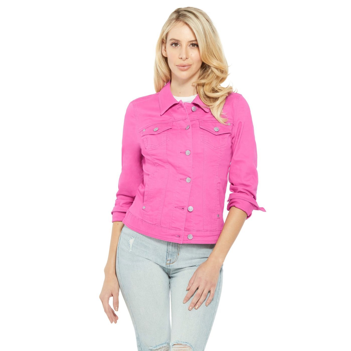 Guess Denim Jacket | Pink