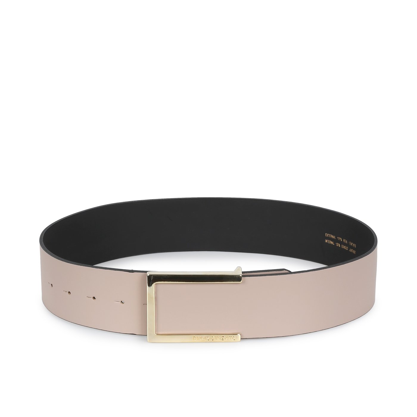 Rinascimento Leather Belt | Nude