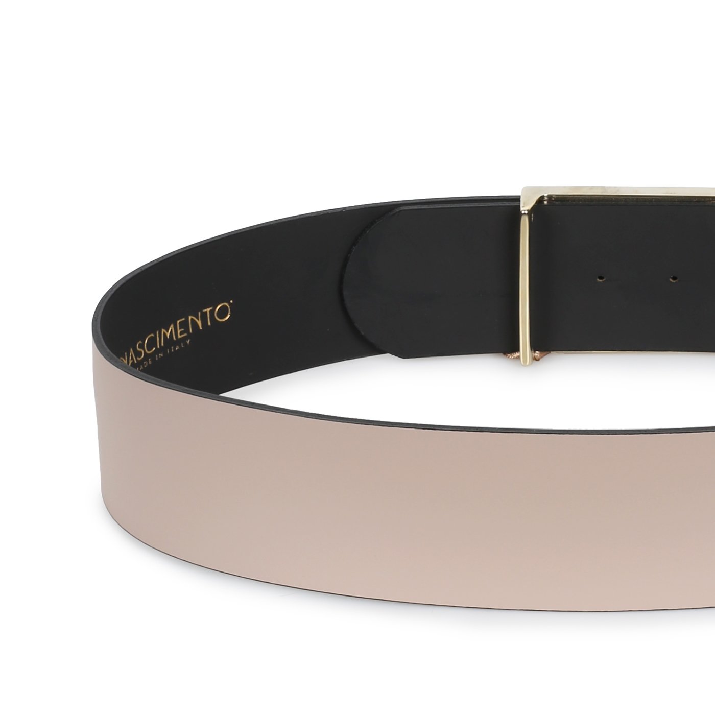 Rinascimento Leather Belt | Nude