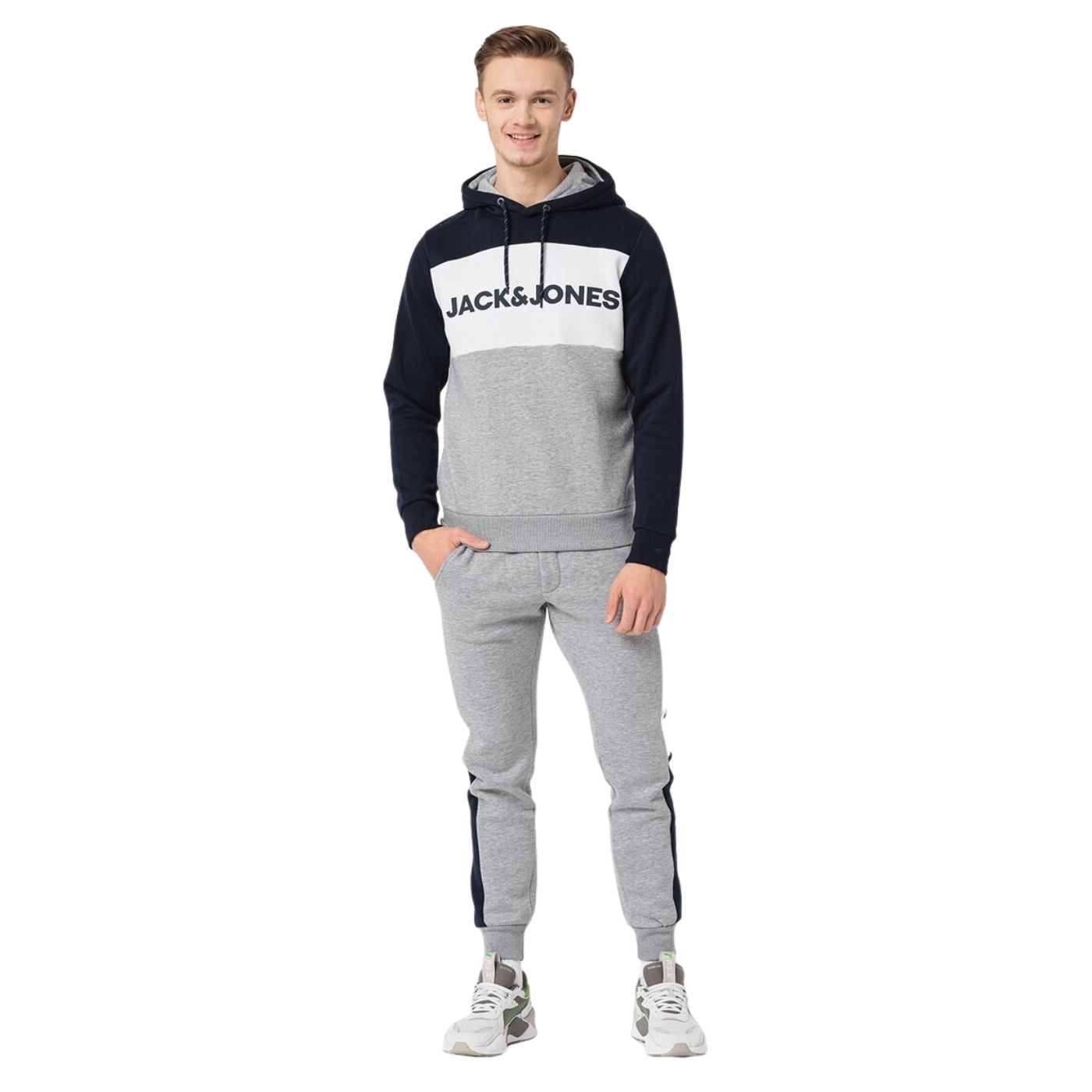 Jack & Jones Logo Blocking Set | Grey