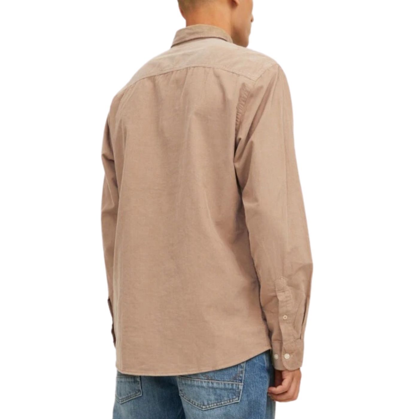 Jack & Jones Long Sleeve Shirt | Beige