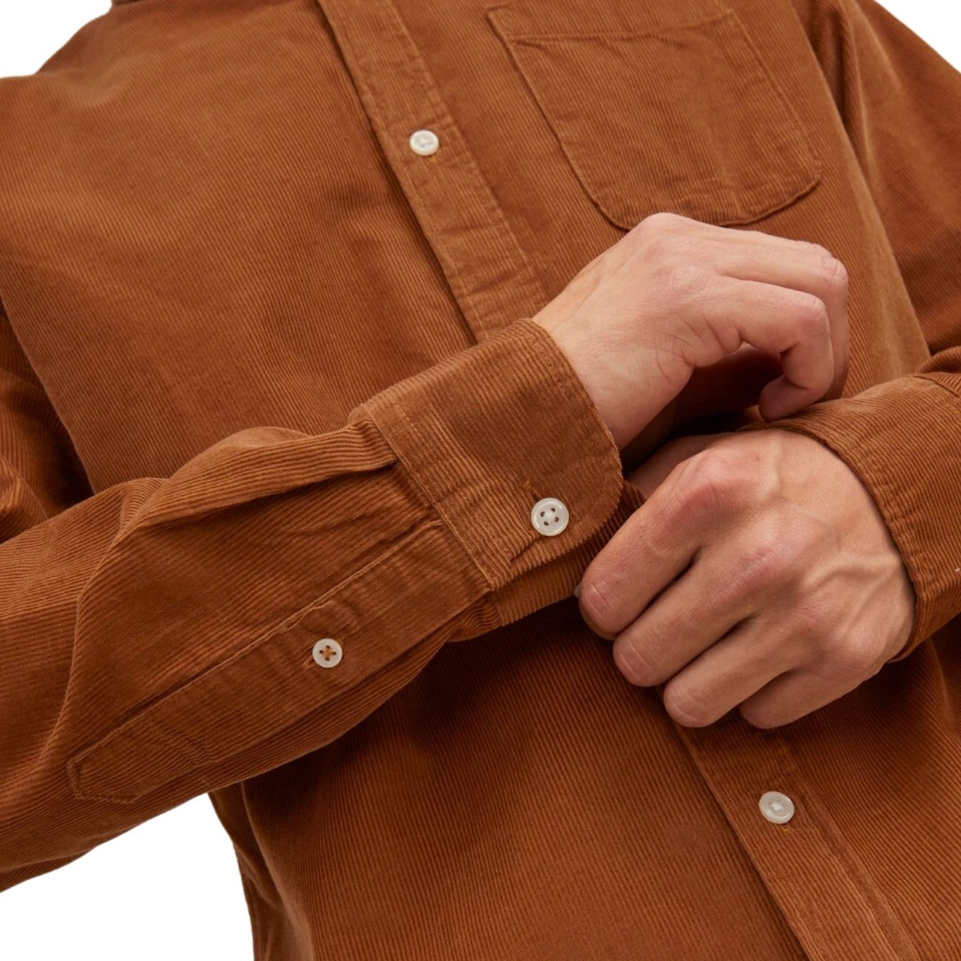 Jack & Jones Long Sleeve Shirt | Brown