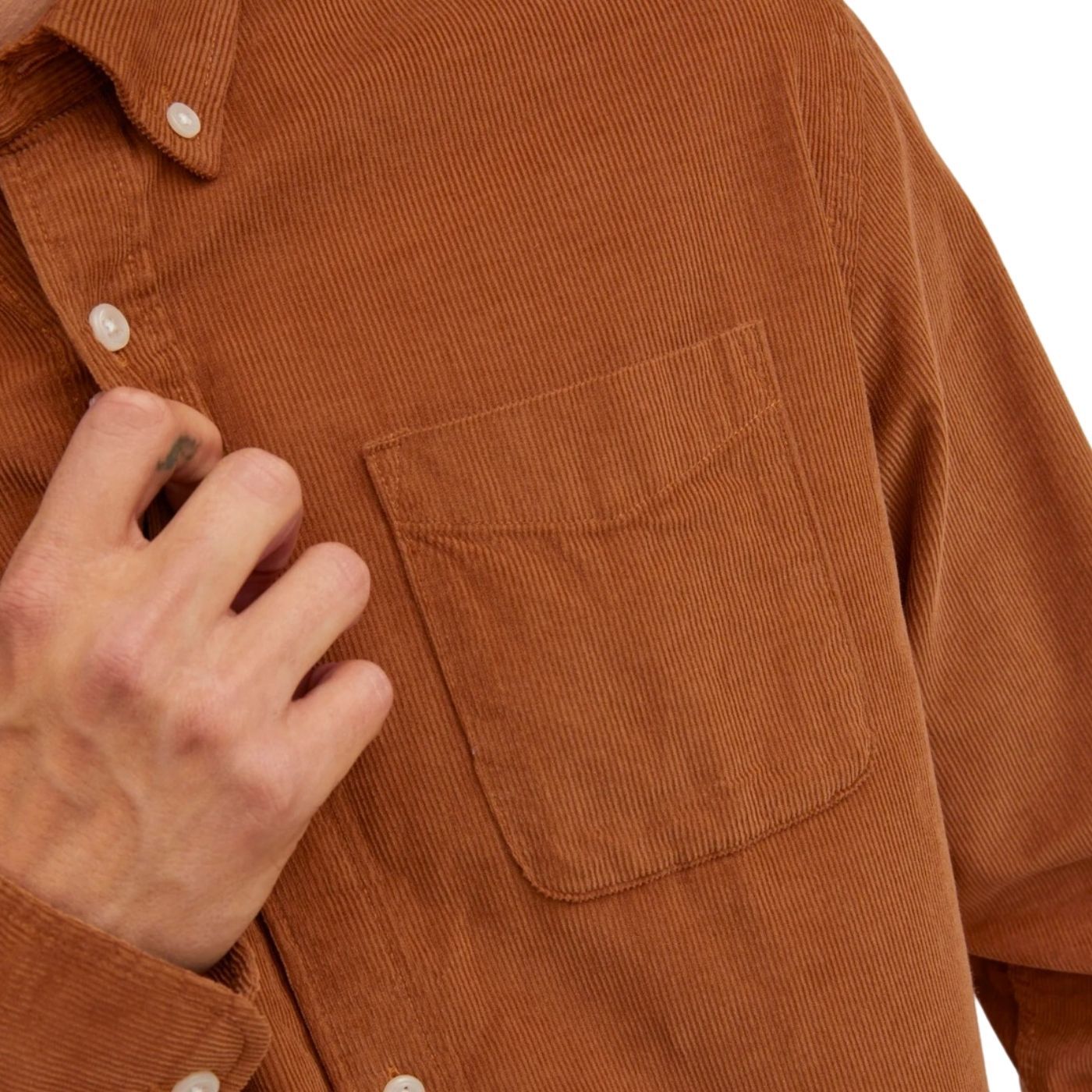 Jack & Jones Long Sleeve Shirt | Brown