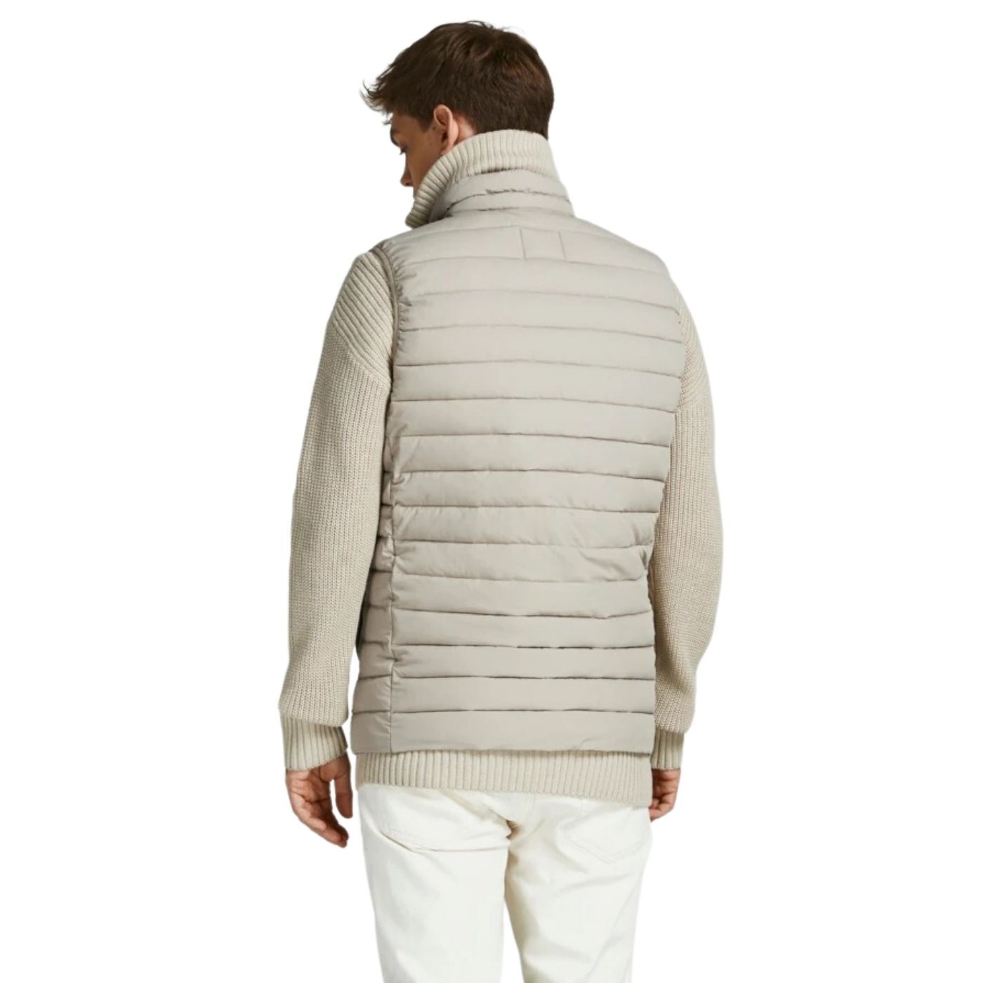 Jack & Jones Recycle Bodywarmer Vest | Beige
