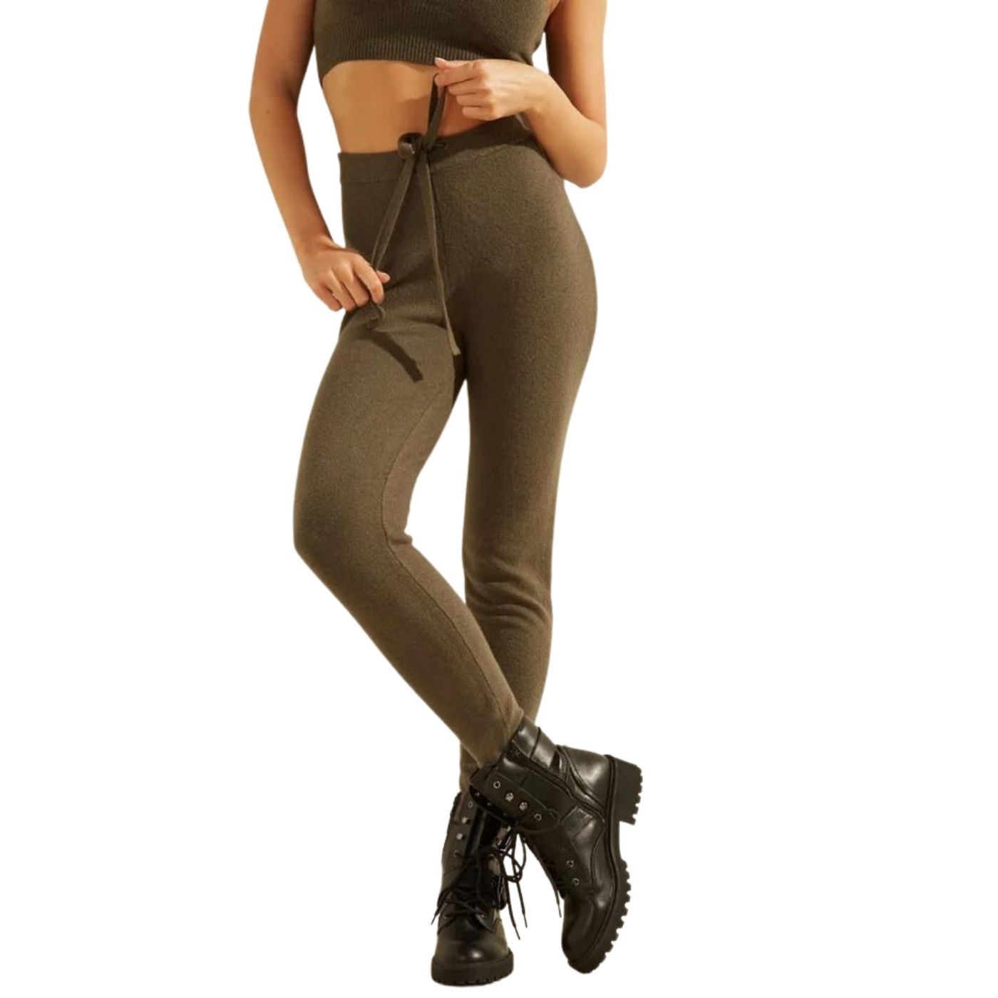 Guess Tanya | Knitted Joggers Green