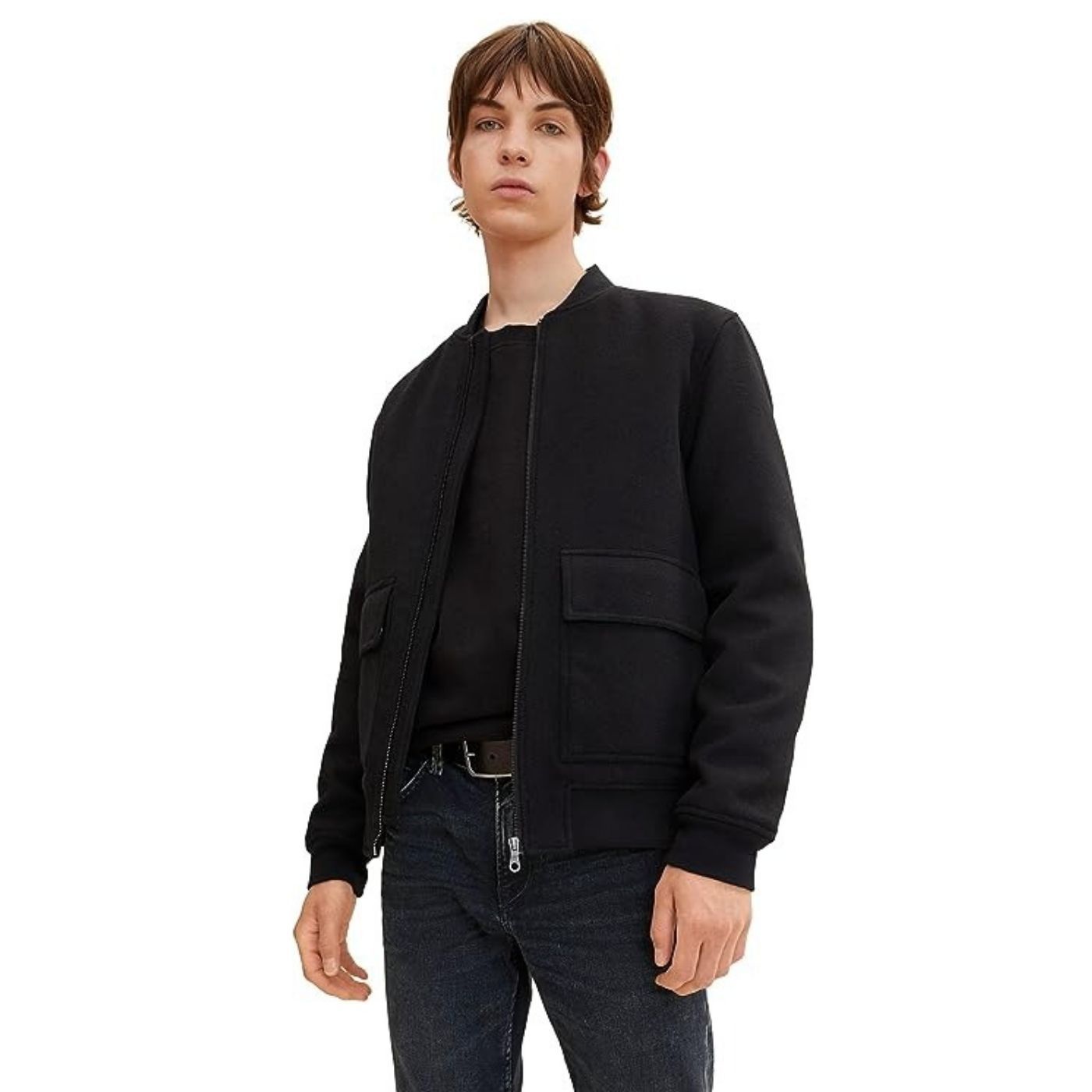 Tom Tailor Bomber Jacket | Black