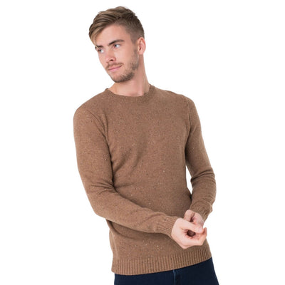 Tom Tailor Knitted Pulover | Brown