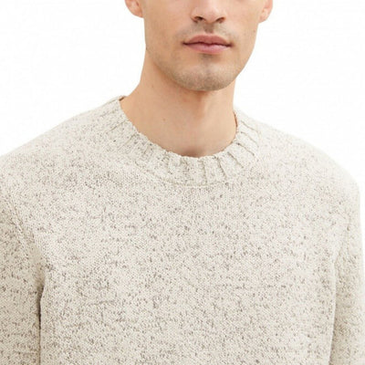 Tom Tailor Knitted Pulover | White