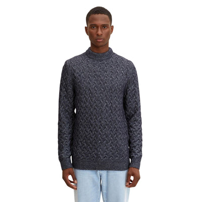 Tom Tailor Cozy Cable Pullover| Blue