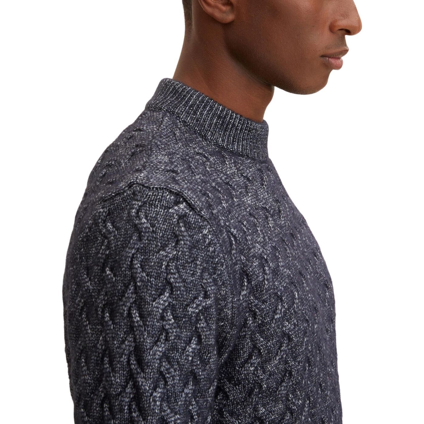 Tom Tailor Cozy Cable Pullover| Blue