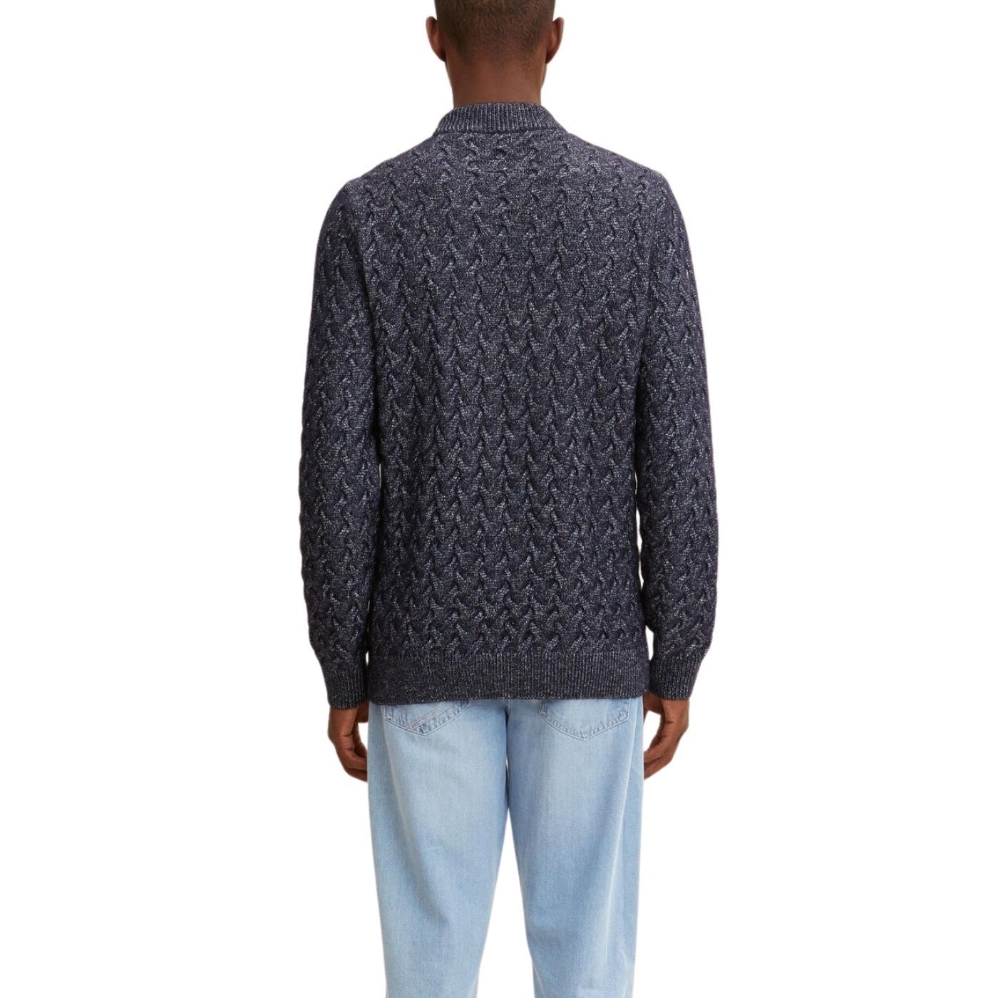 Tom Tailor Cozy Cable Pullover| Blue