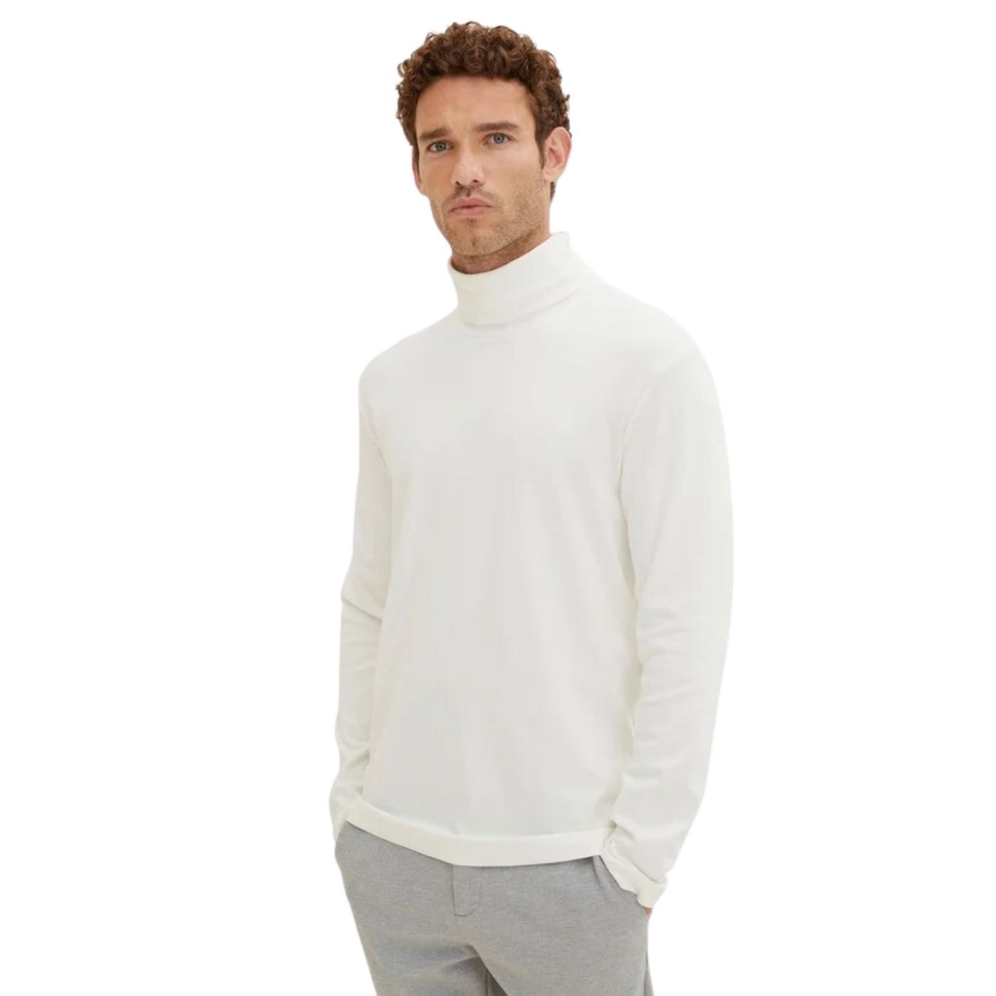 Tom Tailor Turtle Neck | White