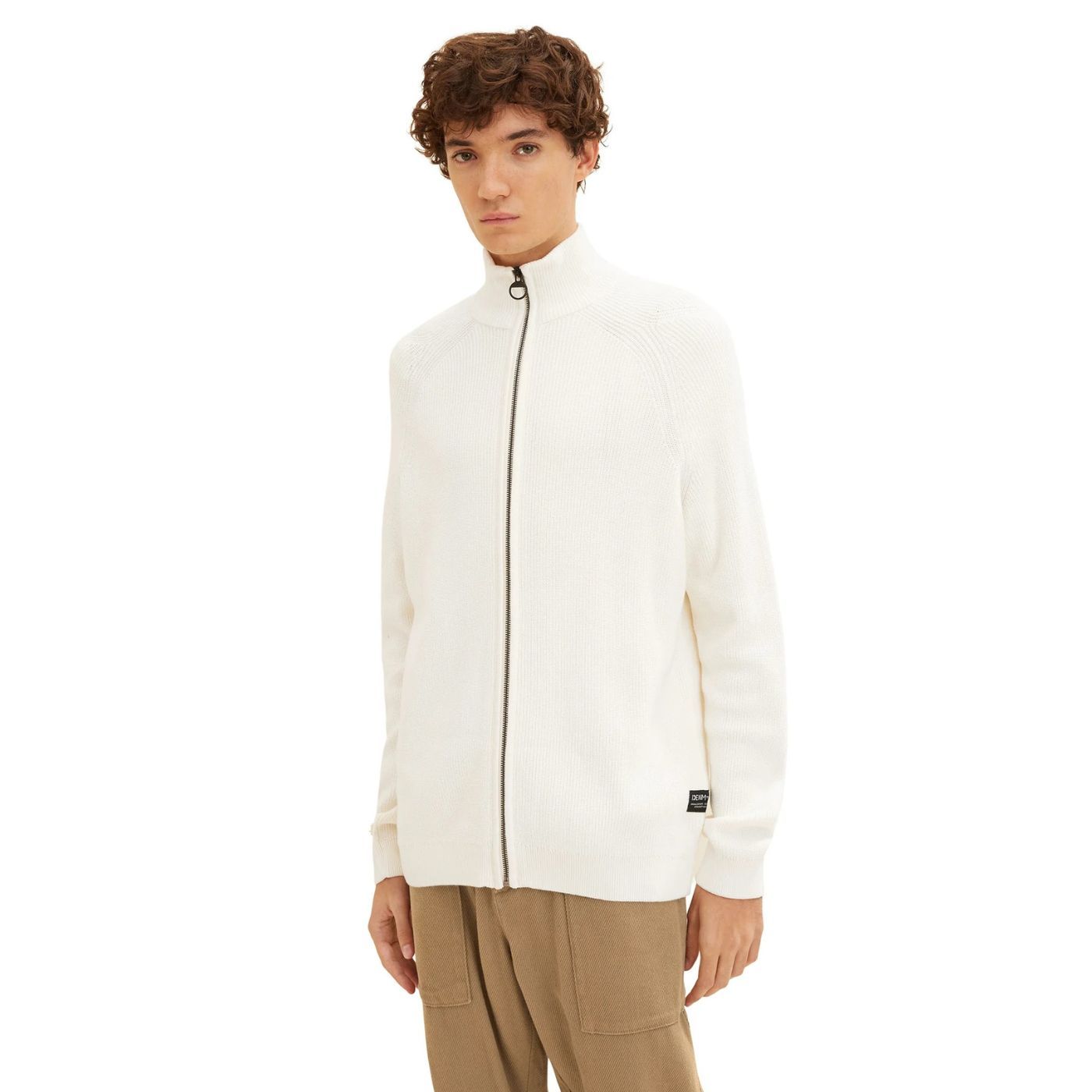 Tom Tailor Basic Knitted Cardigan | White