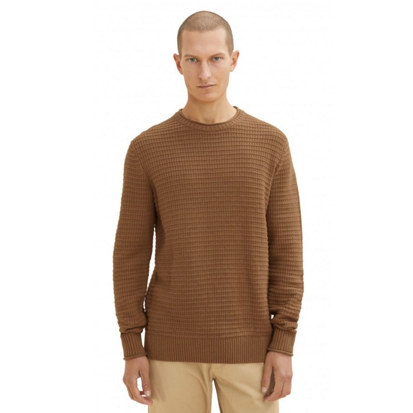 Tom Tailor Knitted Pullover | Brown