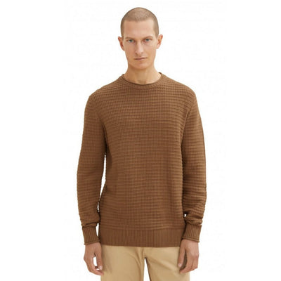 Tom Tailor Knitted Pullover | Brown