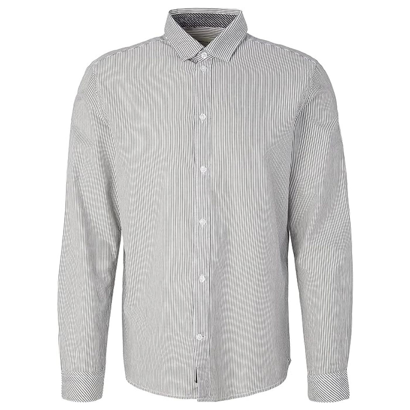 Tom Tailor Shirt | Grey-White