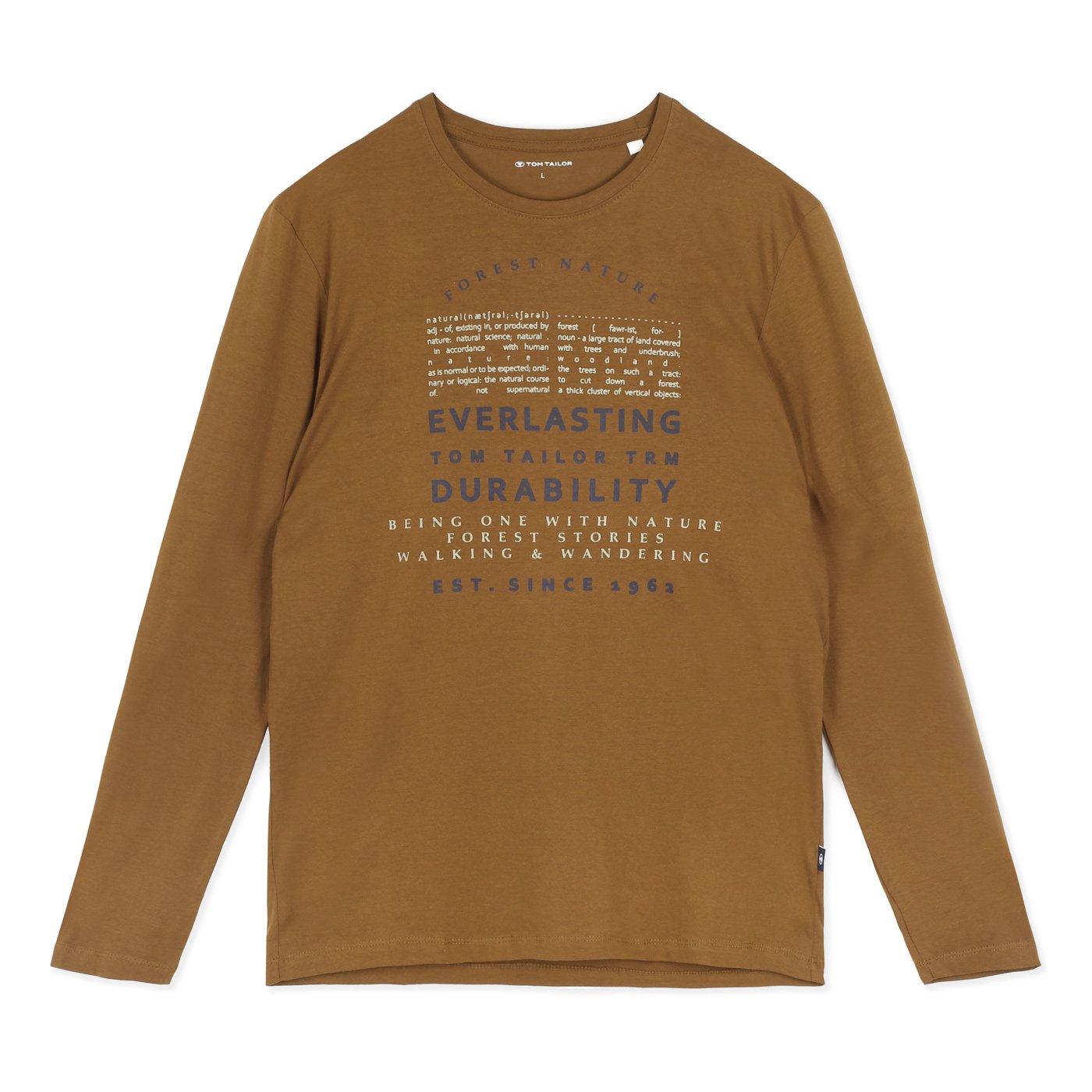 Tom Tailor Printed Top | Brown