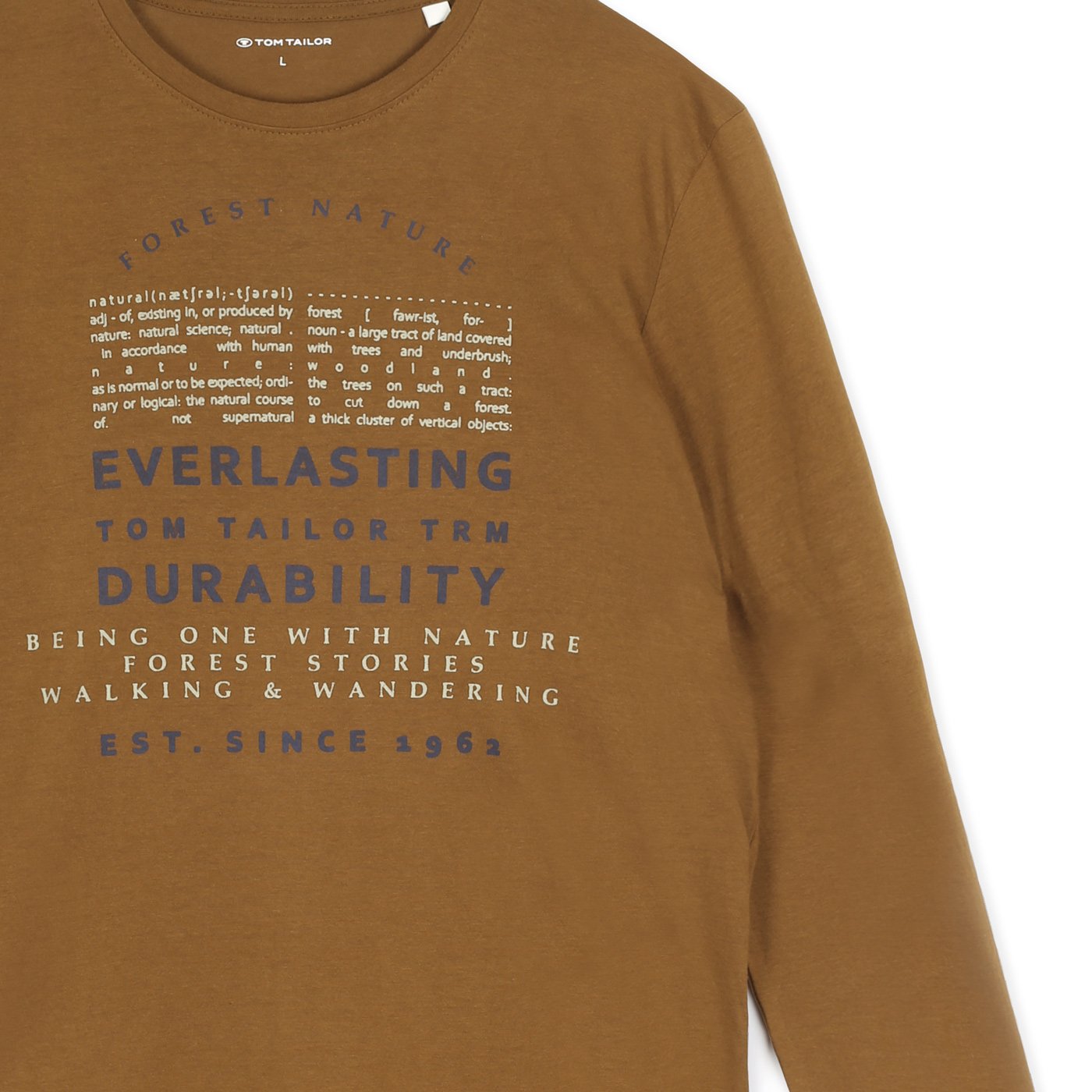 Tom Tailor Printed Top | Brown