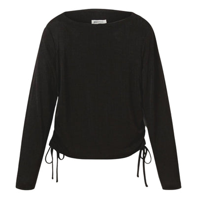 Tom Tailor Long Sleeve Top | Black