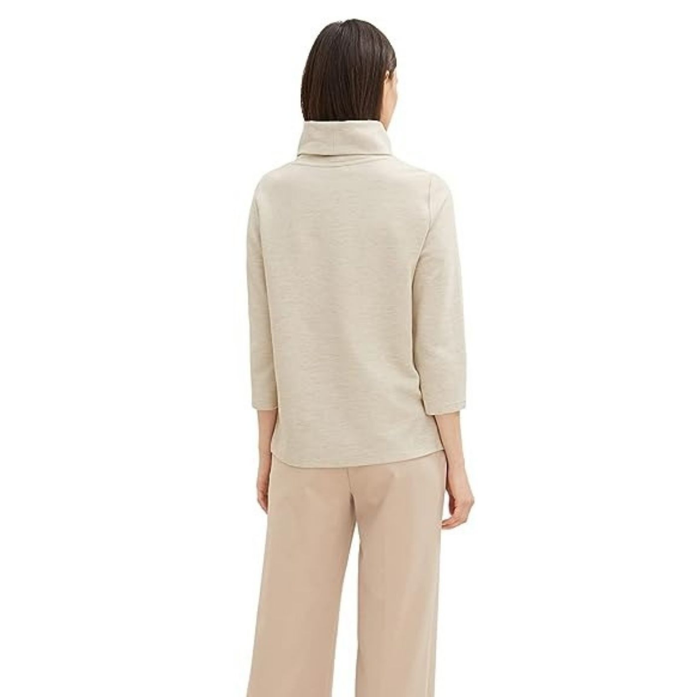 Tom Tailor Long Sleeve Top | White