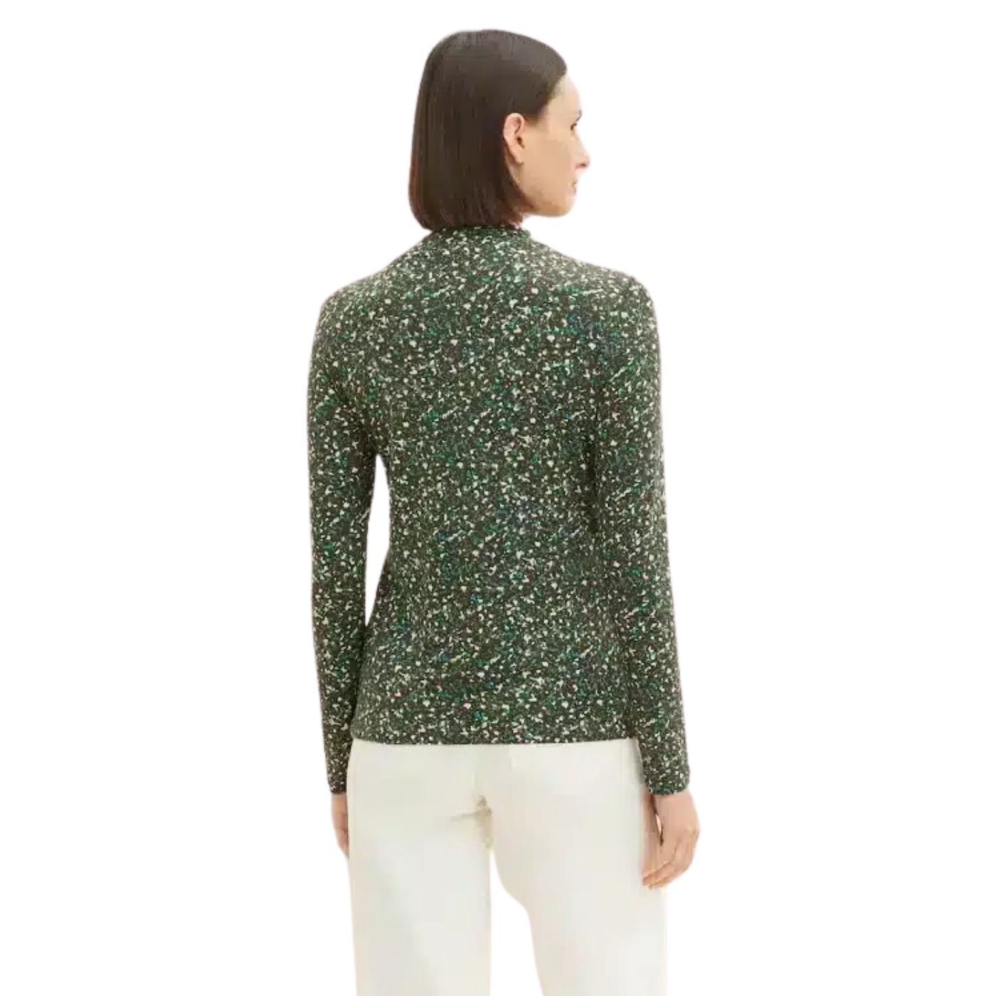 Tom Tailor Long Sleeve Top | Green