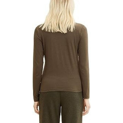 Tom Tailor Long Sleeve Top | Khaki