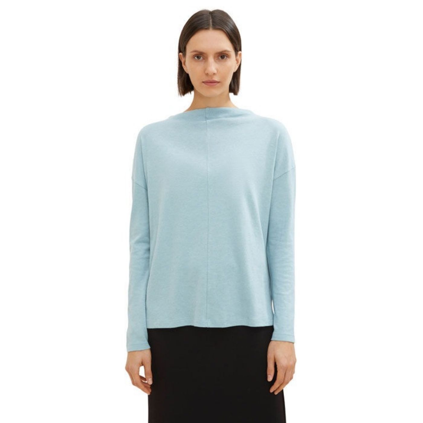 Tom Tailor Long Sleeve Top | Blue