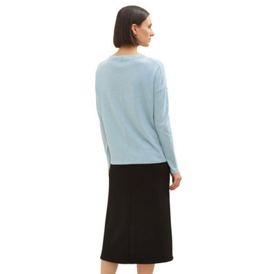 Tom Tailor Long Sleeve Top | Blue