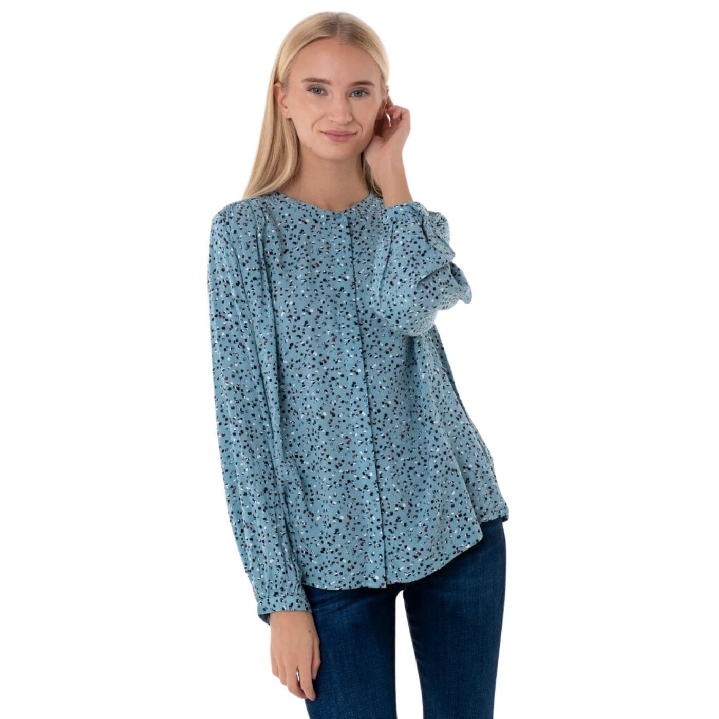 Tom Tailor Long Sleeve Blouse | Blue